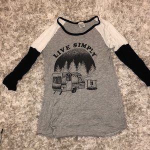 “Live Simply” top